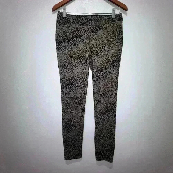 Free People Knit Leggings in Leopard Print Combo / Tan, Beige, Black / Size S - Picture 14 of 14